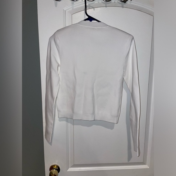 New! L'Agence Cardigan Toulouse in Ivory with Gold Buttons 🤍 XS! Sold Out! - Picture 13 of 16